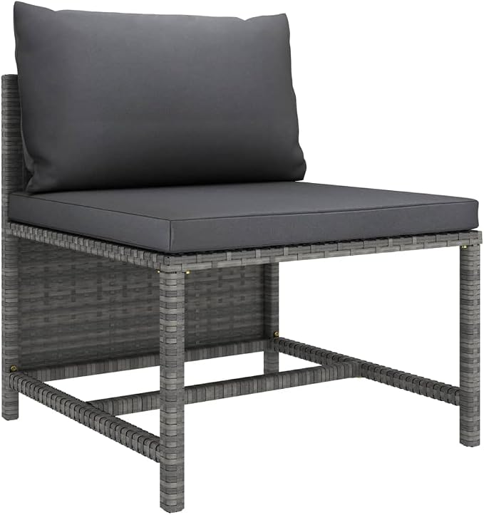 7 Piece Garden Lounge Set, Sectional Sofa Seating - Image 6