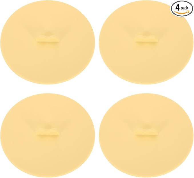 uxcell Silicone Cup Lids, Reusable Anti-Dust Tight Seal Silicone Mugs Cover by uxcell