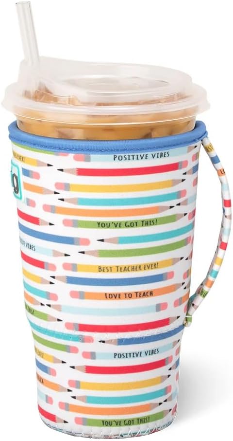 Swig Life Large Iced Cup Coolie, 30-32oz Iced Coffee Cup Insulator Sleeve - Image 3