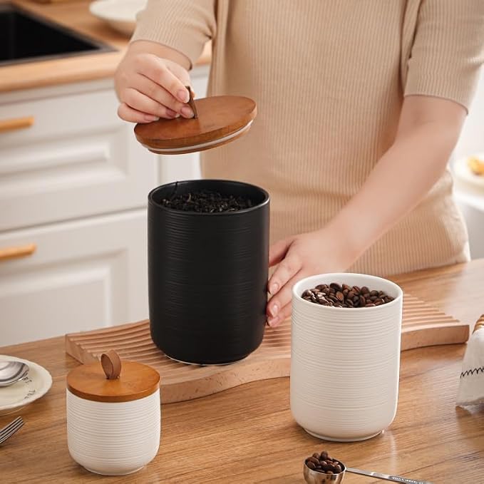 Food Storage Jar Strong Ceramic Storage Canisters - Image 7