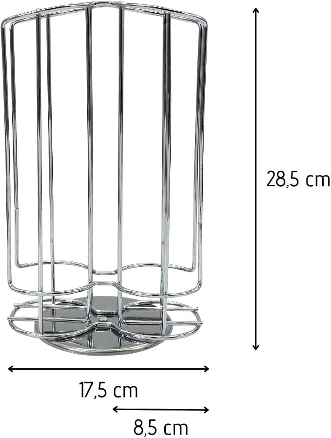 Fackelmann 42163 Tassimo Capsule Holder, Tassimo Pod Holder, Rotating Coffee - Image 2