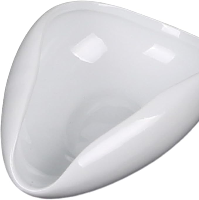 MagiDeal Coffee Bean Weighing Bowl Ceramic Single Dosing Tray Coffee Powder - Image 4