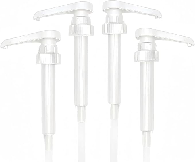 Coffee Syrup Pump Dispenser, 4 Pack by Unknown