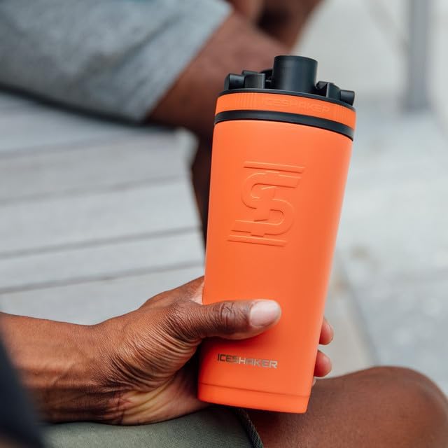 Ice Shaker Insulated Stainless Steel Shaker Bottle | 26oz - Image 6