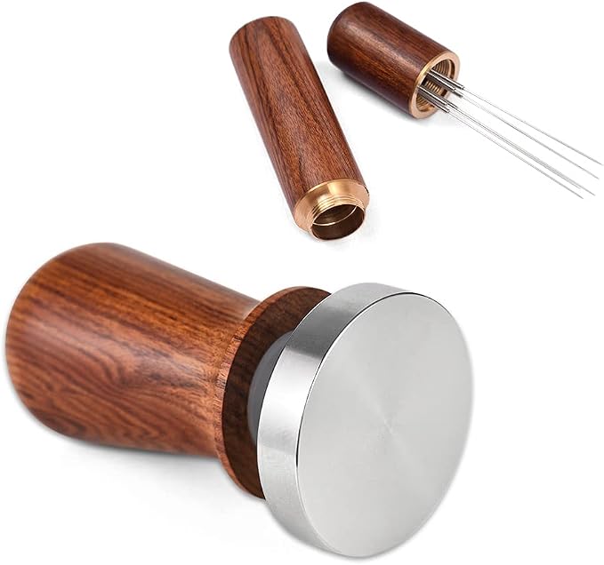 Decdeal 51mm Espresso Tamper and Stirrer Set, Coffee Tamper - Image 6