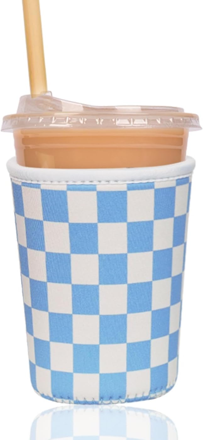 Reusable Insulated Sleeve for Iced Coffee Cup, Coffee Neoprene Sleeve for Cold by Unknown