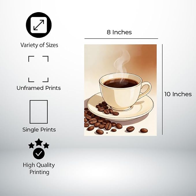 Lawrence Williams Designs Hot Coffee Cup Poster - Image 2