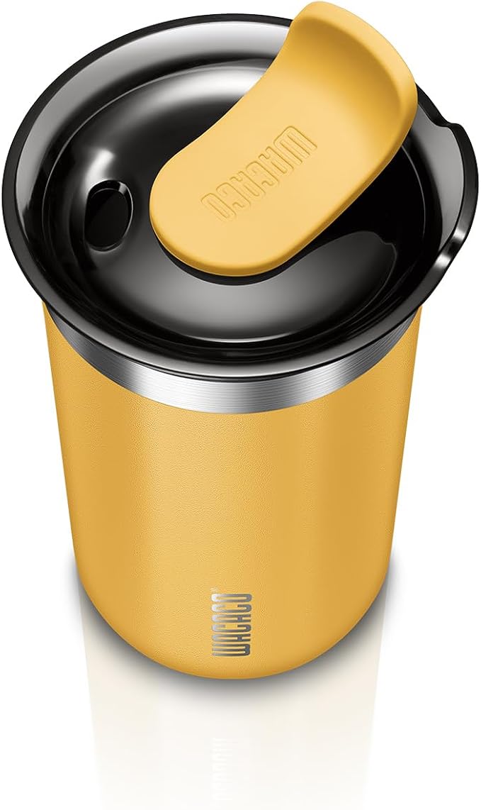 WACACO Octaroma Lungo Vacuum Insulated Coffee Mug, Double-wall Stainless Steel - Image 2