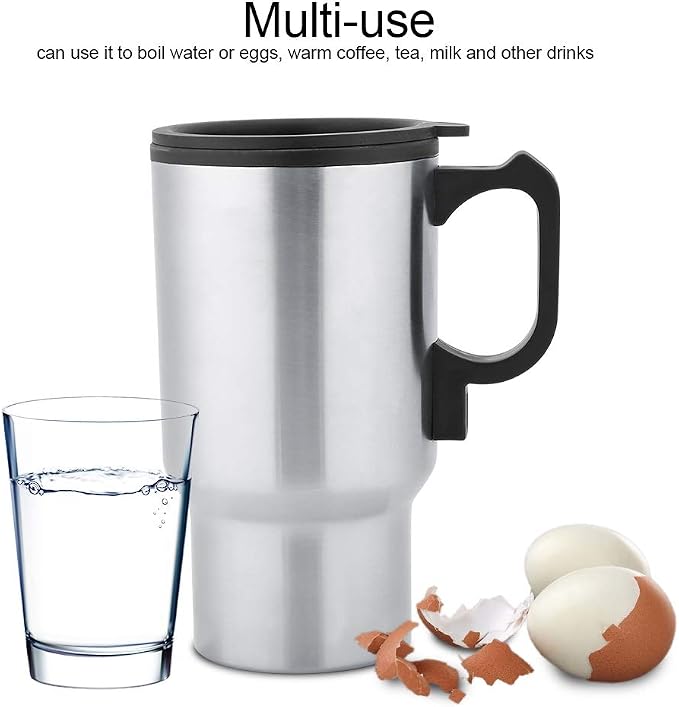 Hot Water Bottle Electric Cup, Car Heating Cup, - Image 7