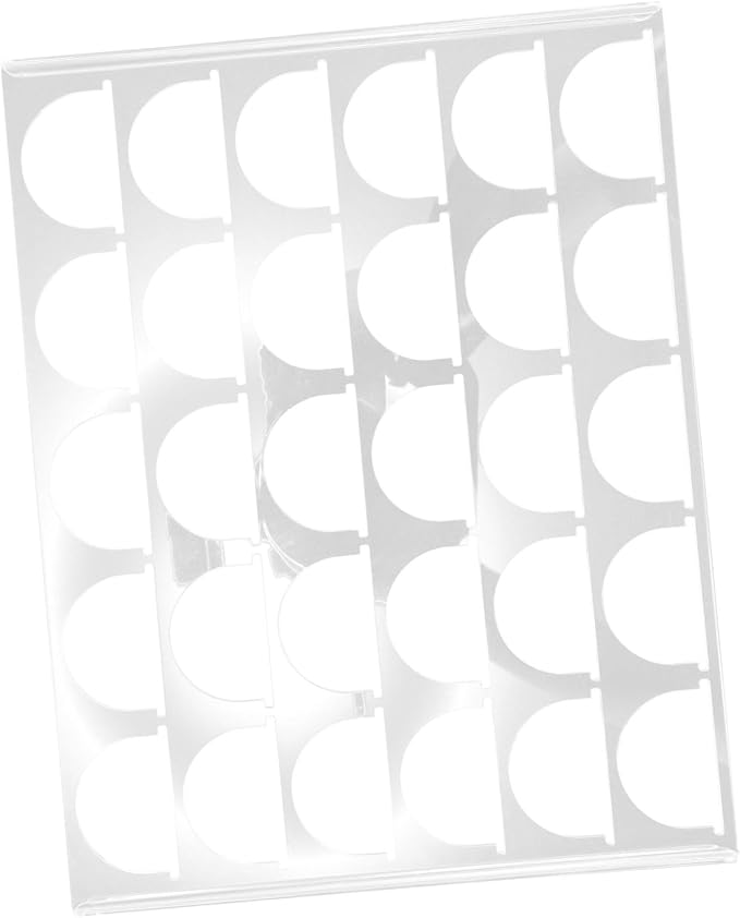 HOMSFOU Acrylic Coffee Capsule Rack 30 Slots Kitchen Organizer by HOMSFOU