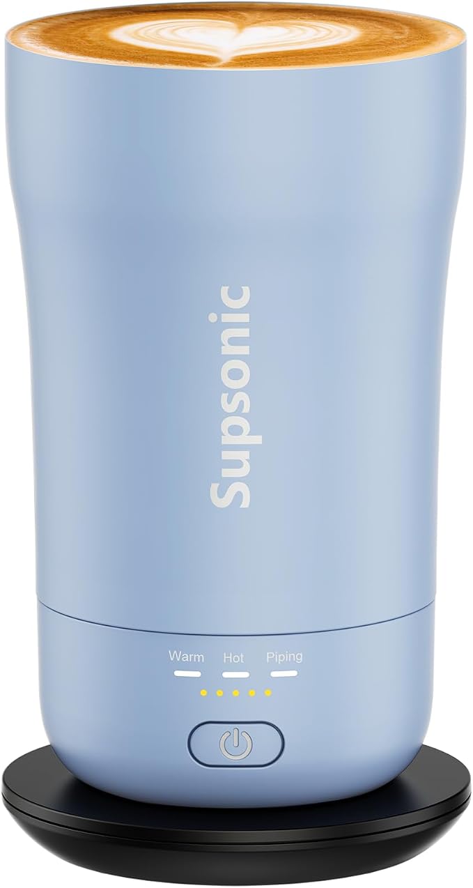 Supsonic - 14oz Heated Coffee Mug, Self-Heating Travel Mug by Supsonic