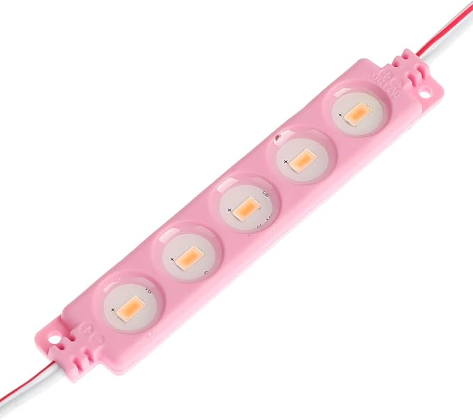 Pink DC12V LED Module 1.2 W Waterproof Decorative Back Light - Image 2