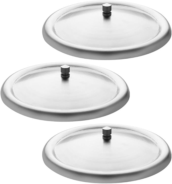 3pcs Stainless Steel Lid 4.8in Cup Covers by DOITOOL