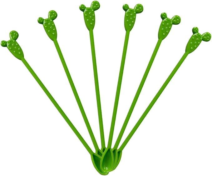 6 Pcs Cocktail Swizzle Sticks, Decorative Cocktail Stirrers - Image 8