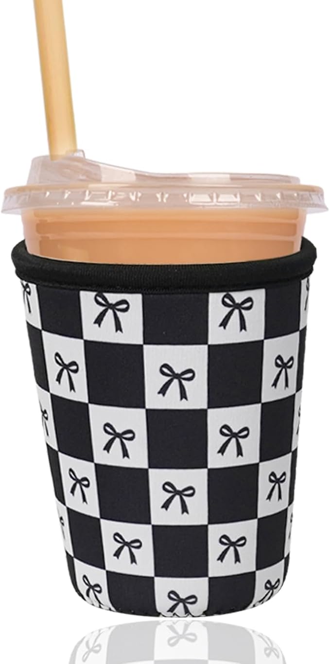 Reusable Insulated Sleeve for Iced Coffee Cup, Coffee Neoprene Sleeve for Cold by Unknown