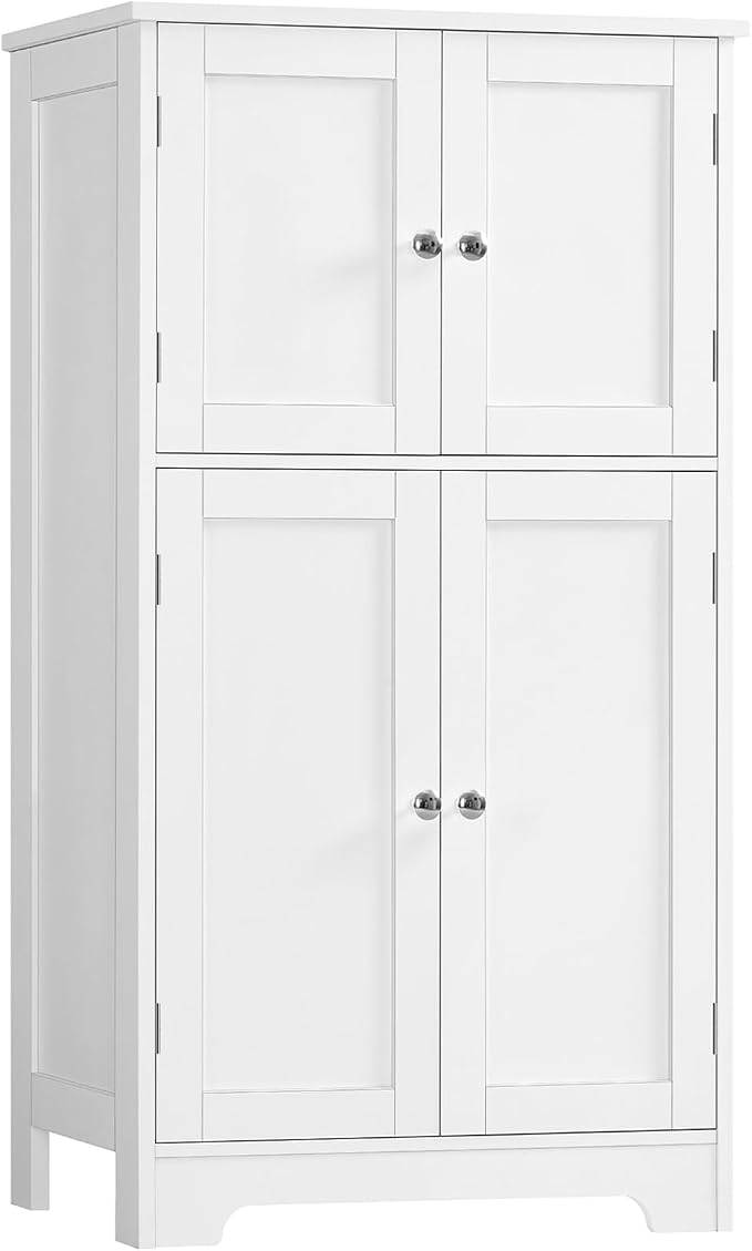 TEENFON Bathroom Floor Storage Cabinet, Freestanding Bathroom Storage Unit by TEENFON