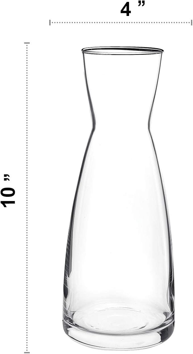 Bormioli Rocco Ypsilon Wine Carafe – Elegant Clear Glass Carafe - Image 2