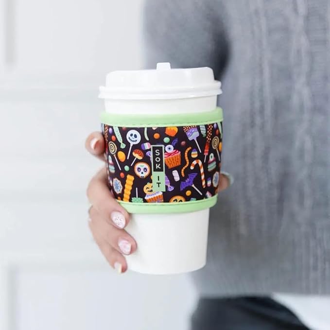 Sok It HotSok Coffee & Tea Reusable Insulated Neoprene Cup Sleeve - Image 2