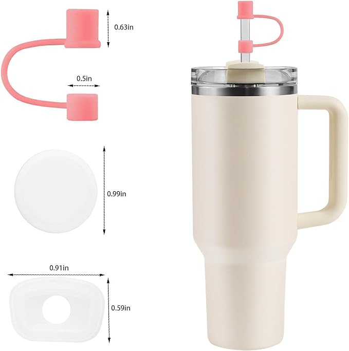 MOLOSLEEVE 21 Colors Straw Toppers Include A Set of Leak-proof Plugs, - Image 3