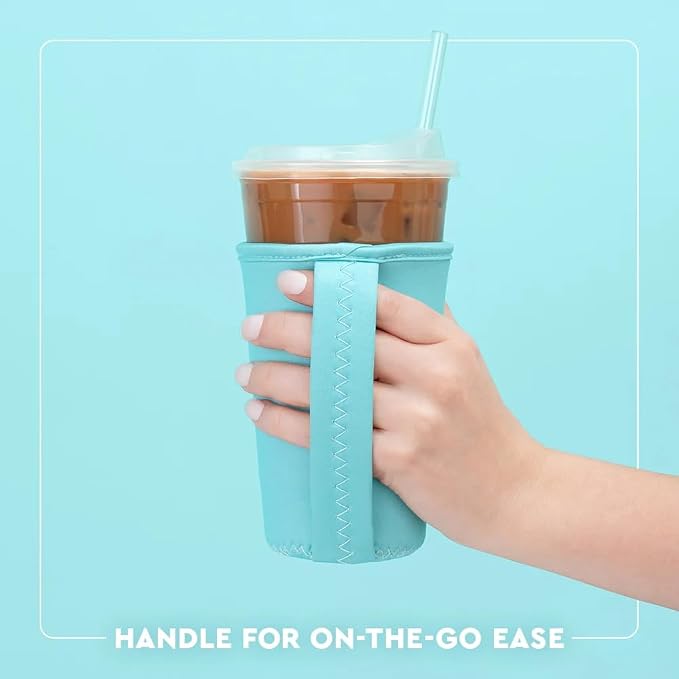 Swig Life Medium Iced Cup Coolie, Standard 22oz Iced Coffee Cup Insulator Sleeve - Image 5