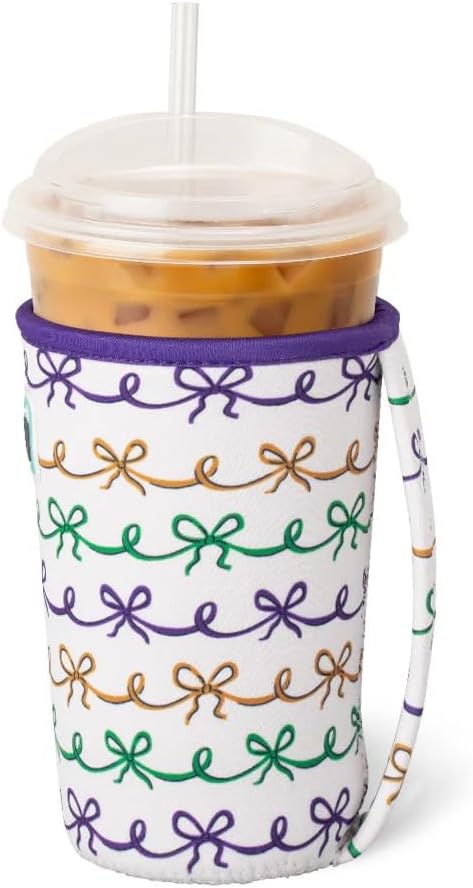 Swig Life Medium Iced Cup Coolie, Standard 22oz Iced Coffee Cup Insulator Sleeve - Image 3