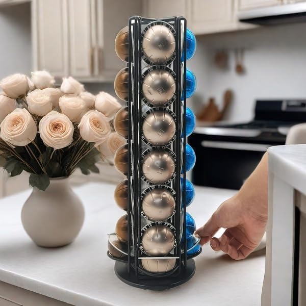 Miuly Coffee Capsule Holder For Nespresso Vertuoline, Coffee Capsule Stands - Image 6