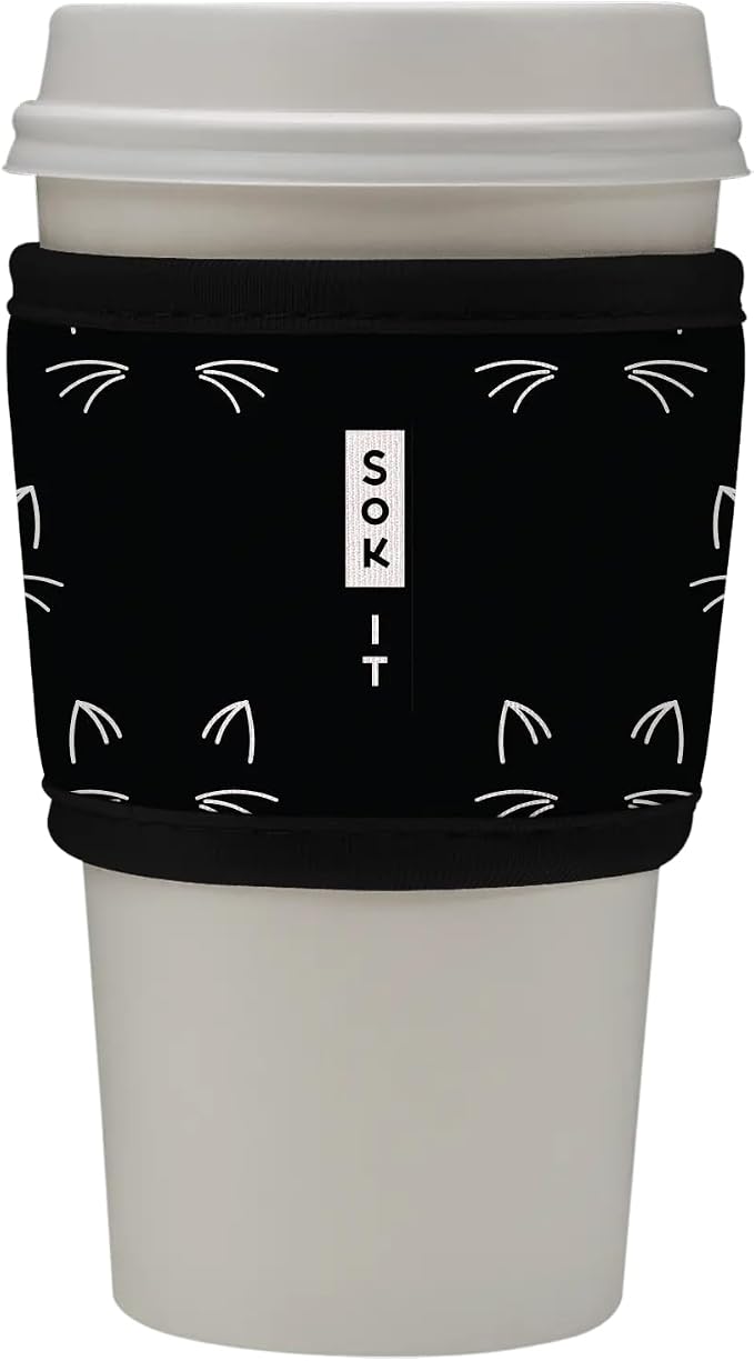 Sok It HotSok Coffee & Tea Reusable Insulated Neoprene Cup Sleeve by SokIt