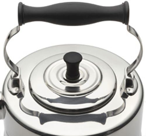 BonJour Tea Stainless Steel and Copper-Base Gooseneck Teapot / Teakettle - Image 6