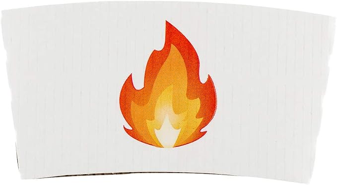 Restaurantware SLEEVES ONLY: Restpresso 5.1 x 2.8 Inch Coffee Cup Sleeves by Restaurantware