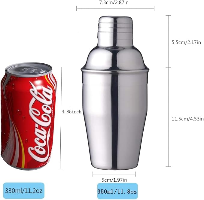 Zrorgons Stainless Steel Cocktail Shaker - Image 2