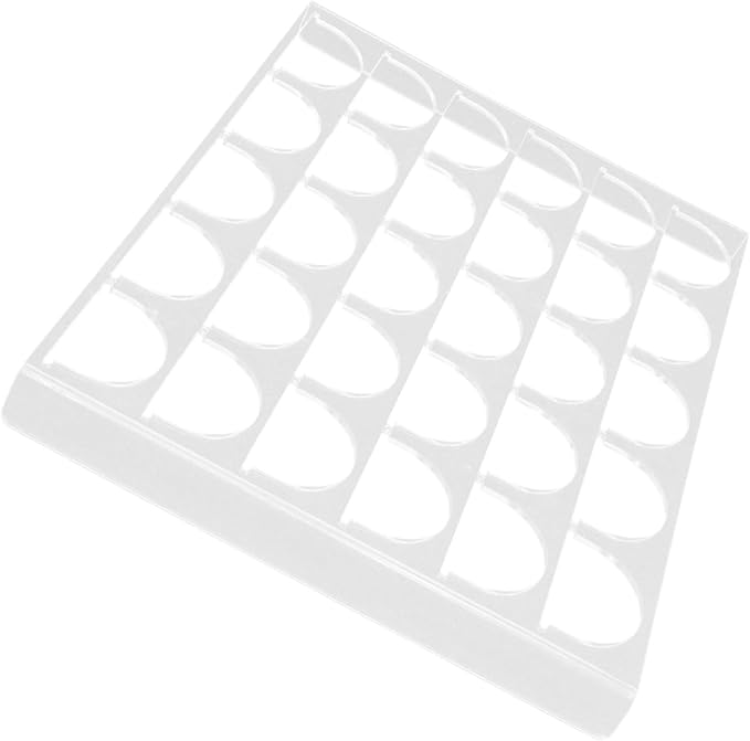 jojofuny 30grids Coffee Capsule Storage Rack Acrylic Organizer Stand by jojofuny
