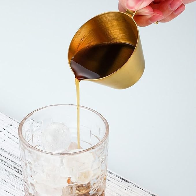 1pcs Stainless Steel Espresso Shot Measuring Cup, Espresso Pouring Cups - Image 3