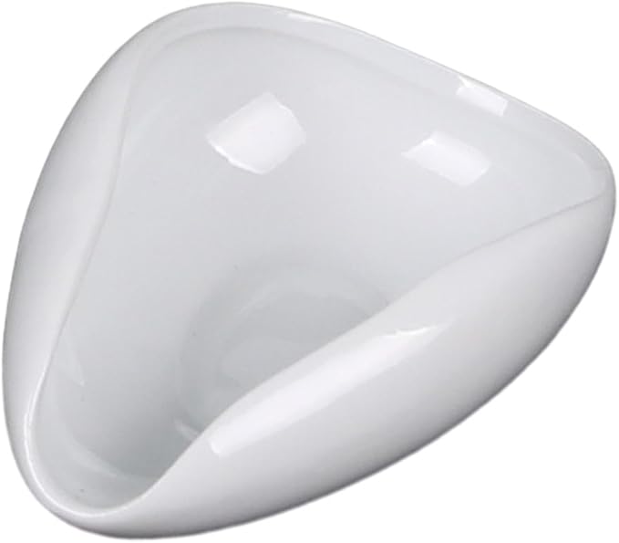 MagiDeal Coffee Bean Weighing Bowl Ceramic Single Dosing Tray Coffee Powder by MagiDeal