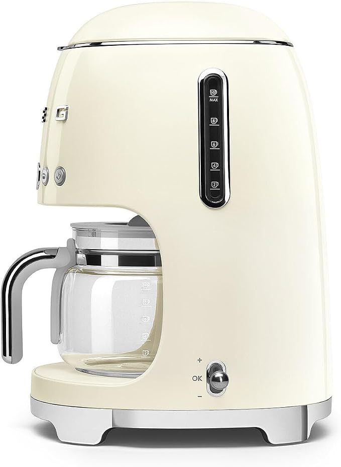 Smeg 50's Retro Style Aesthetic Drip Coffee Machine - Image 6