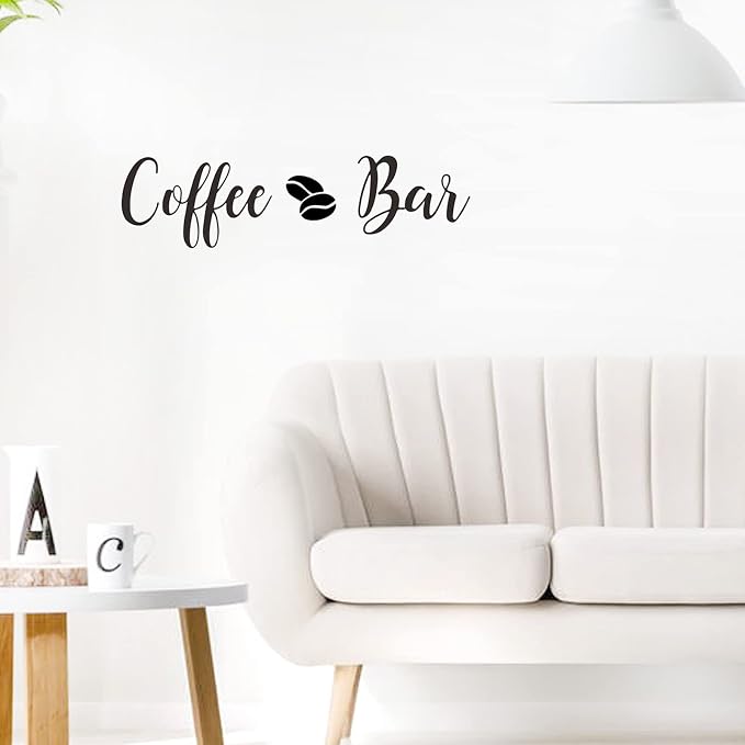3 PCS Coffee Signs Wall Decor Sticker - Image 6