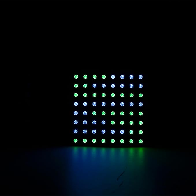 WS2812B RGB LED Digital Individually Addressable Panel Light LED Module Matrix - Image 8