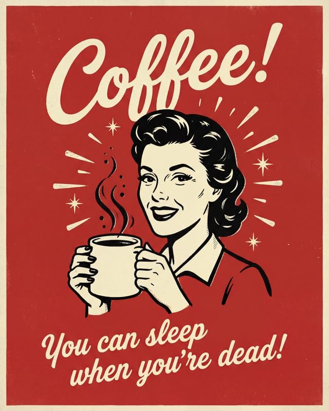 Lawrence Williams Designs Coffee Humor Poster by LawrenceWilliamsDesigns