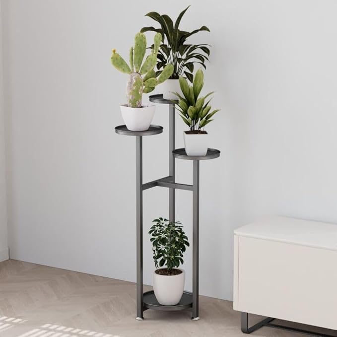 Takywep Corner Plant Shelving Multi-Layer Heavy Duty Metal Flower Pot Stand by HOME
