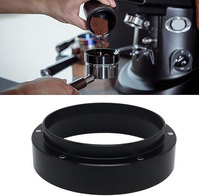 1pc Espresso Dosing Funnel 51/53/58mm Coffee Dosing Ring Aluminum Espresso - Image 4