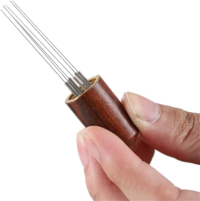 2Pcs Portable Espresso Coffee Stirrer 6 Needles 0.4mm Espresso Distribution - Image 3