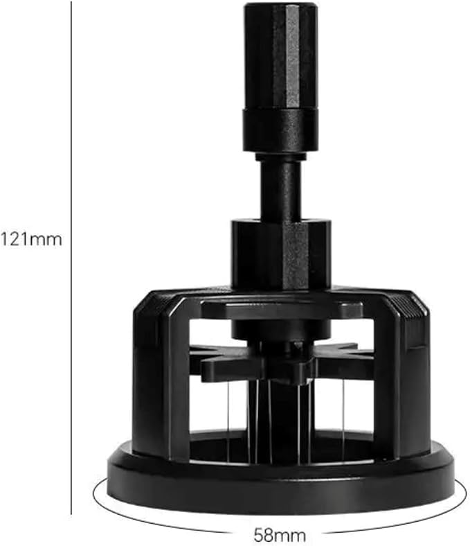 58mm WDT Espresso Tool – Adjustable Height Coffee Distributor & Leveler - Image 2