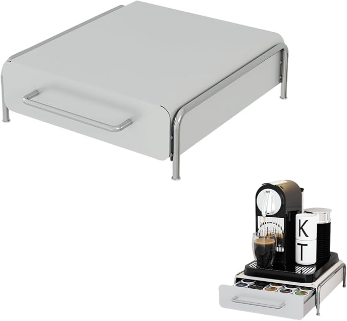 Pod Holder Drawer Capsule Organizer, Pull Out Coffee Pods Storage, Slide Out by Unknown