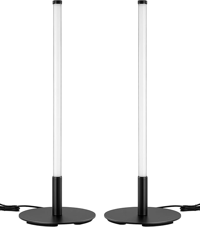 EDISHINE Upgraded LED Table Lamp Set of 2, Stepless Dimmable Bedside Lamps - Image 8