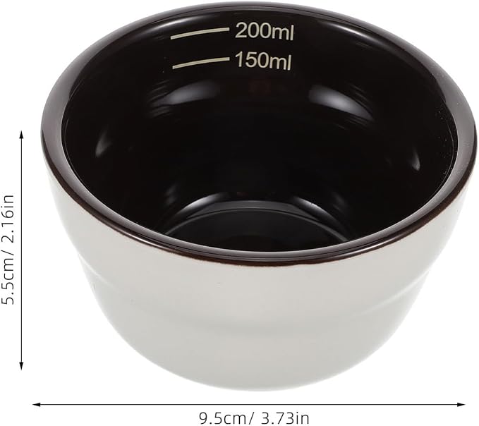 Homoyoyo Ceramic Coffee Test Cup Espresso Bean Dosing Cup - Image 2