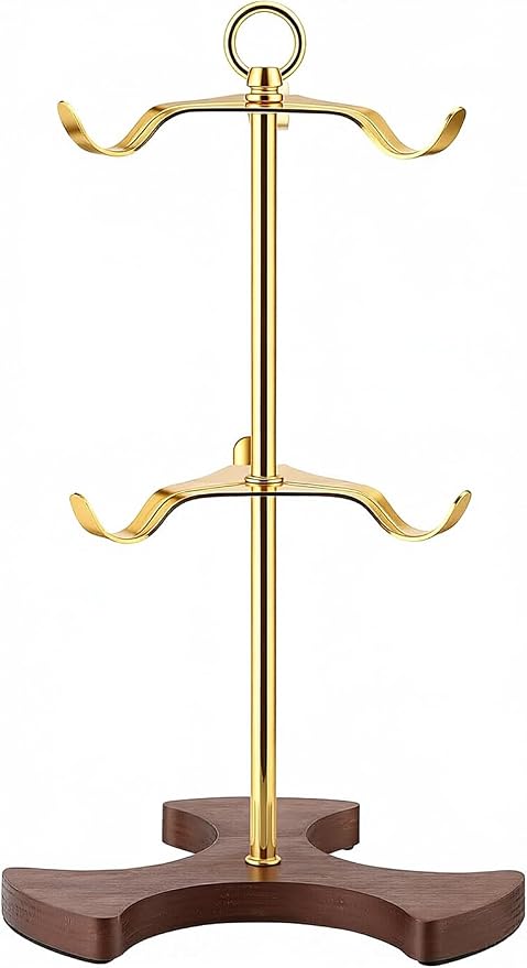 Gold Mug Tree for Countertop by NBUOON