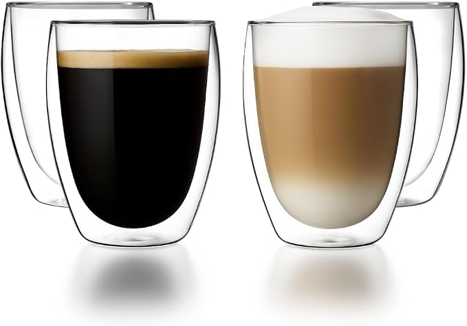 LEMONSODA Insulated Glasses Double Walled by LEMONSODA