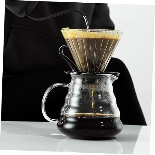 Cabilock 1set Portable Manual Coffee Strainer Funnel - Image 6