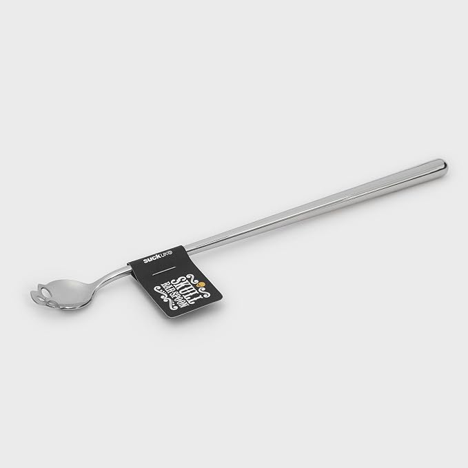 Suck UK - Skull Bar Spoon, Cocktail Spoon & Long Spoons, Gothic Latte Spoons Or - Image 5