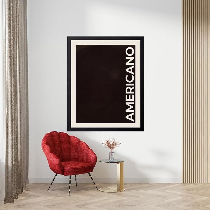 Lawrence Williams Designs Americano Coffee Poster - Image 3