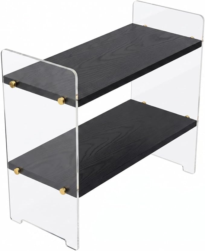 Coffee Station Organizer 2 Tier, Solid Wood Mug Shelffor Coffee Bar, Matcha - Image 3